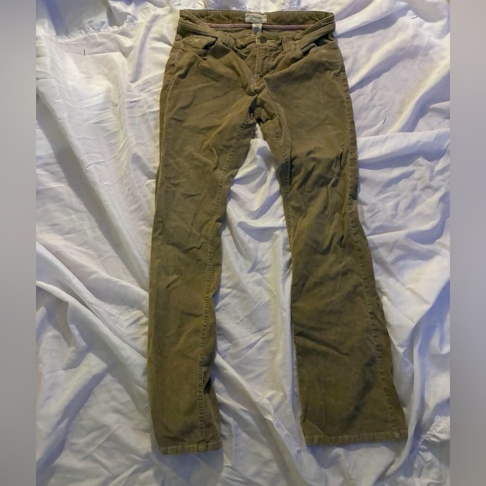 American Eagle Outfitters Corduroy Pants Regular Stretch Y2K Vintage